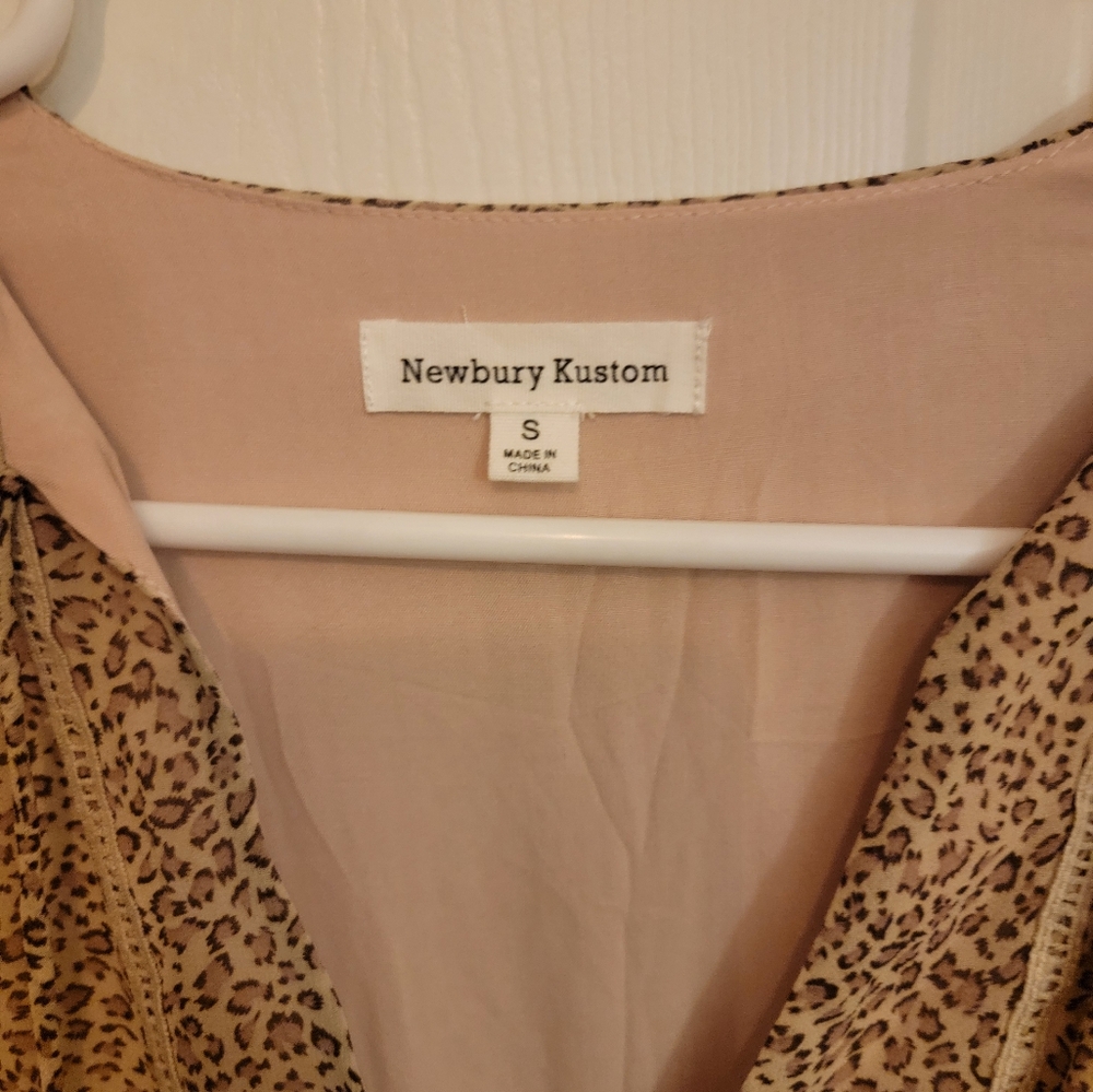 Newbury Kustom Animal Print Dress